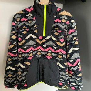 Levis Sherpa pullover sweater